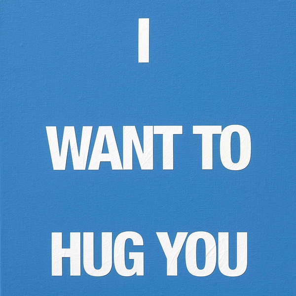 I WANT TO HUG YOU, 2009 Acrylic on canvas 50 x 40 cm